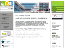 Tablet Screenshot of german-energy-center.com